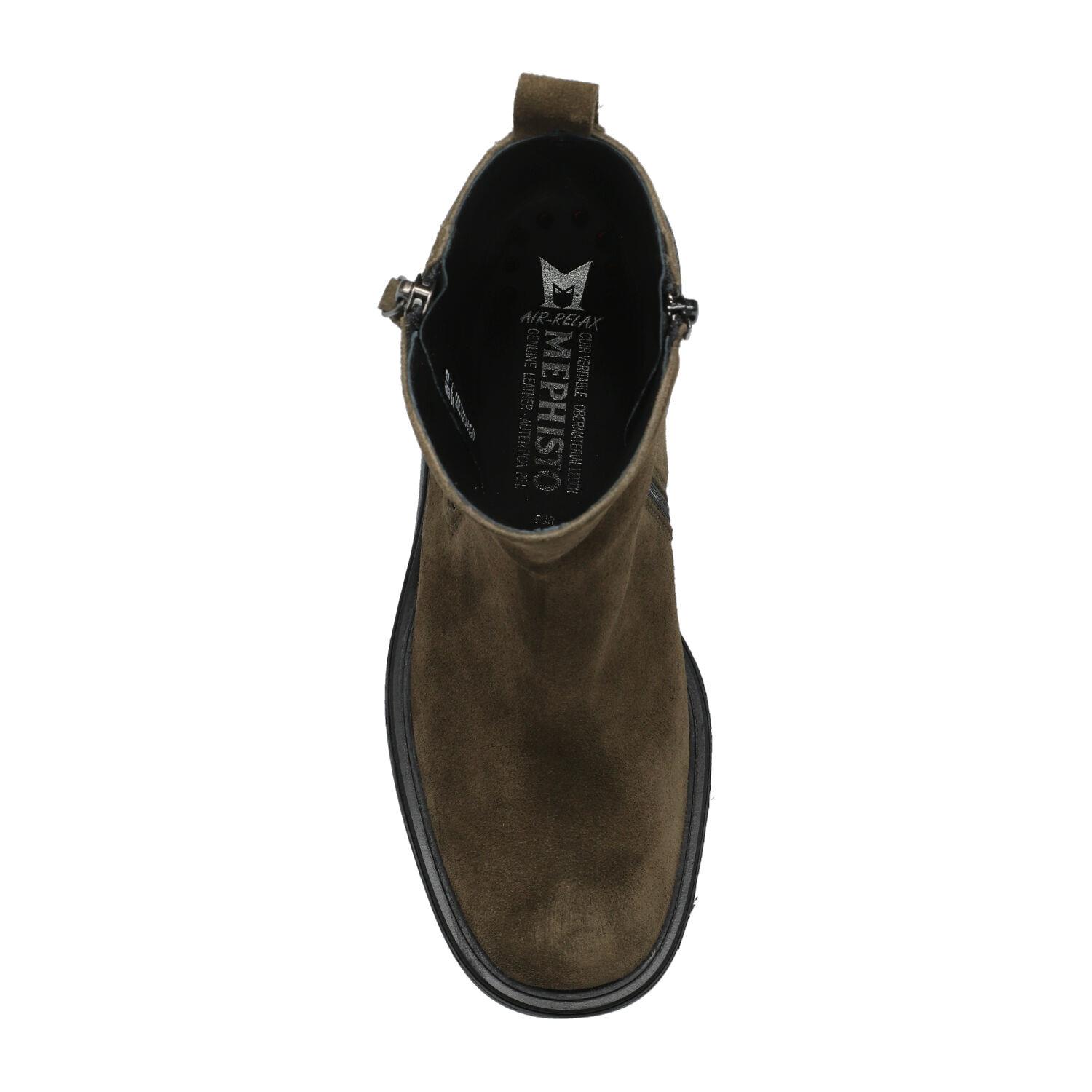 bottines femme modèle Pryska vert moss - Mephisto